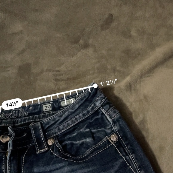 Miss Me Blue Boot Cut Jeans with Vintage Appeal - Picture 16 of 16